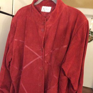 Red Suede Jacket